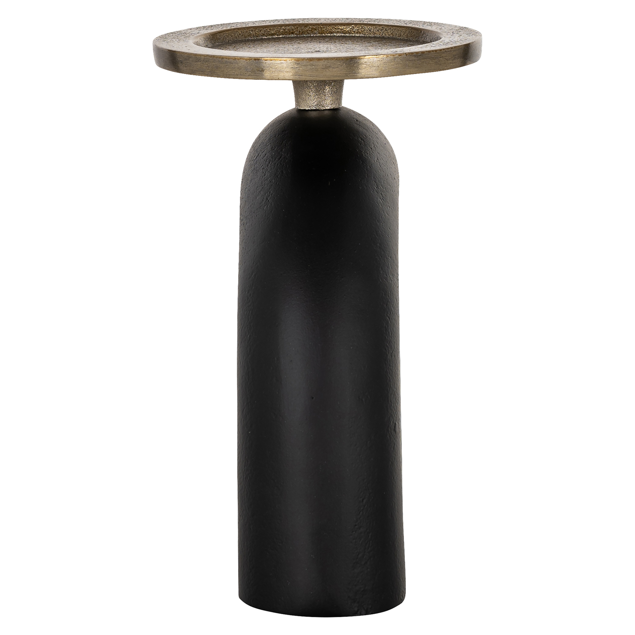Kerzenhalter Livi black/gold small