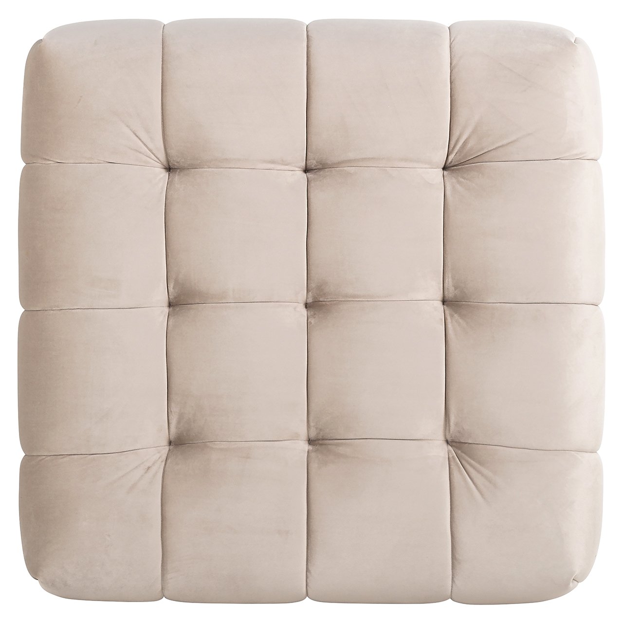 Hocker Huxley khaki velvet (Quartz Khaki 903)