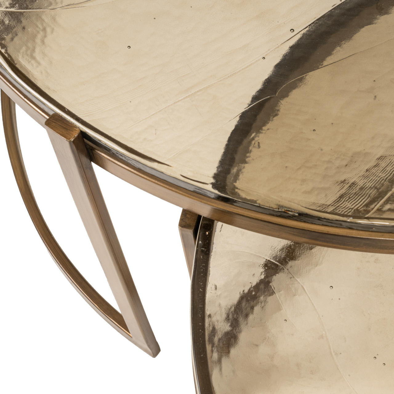 Couchtisch Cleo gold (Set of 2)