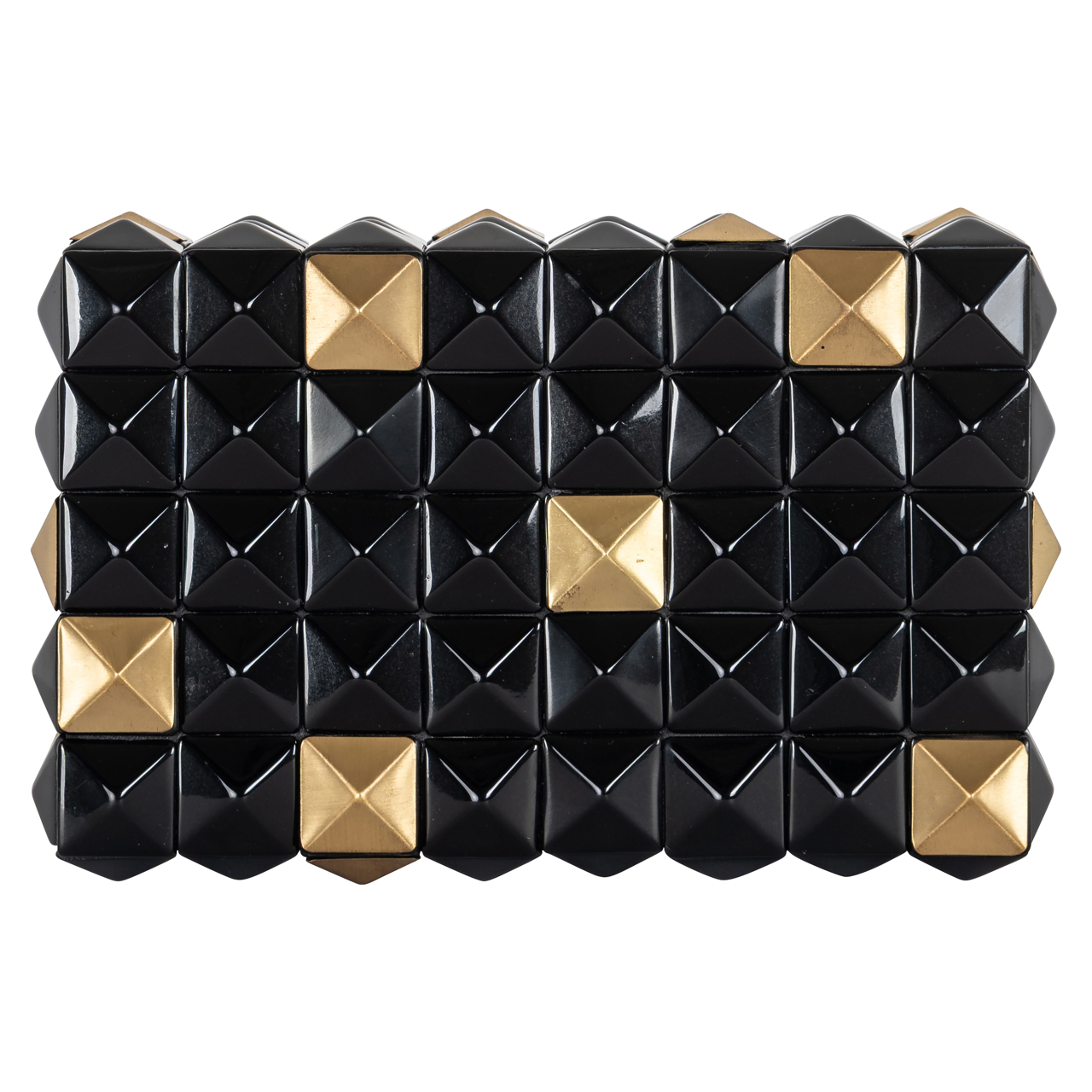 Aufbewahrungsbox Velicia black/gold
