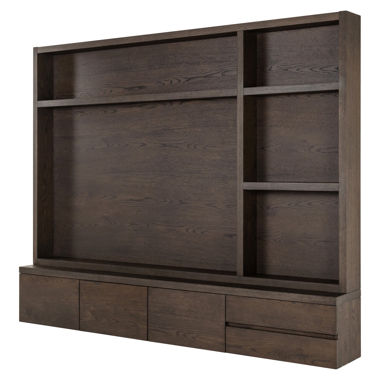 TV-Schrank Lachance brown  3-doors 2-drawers