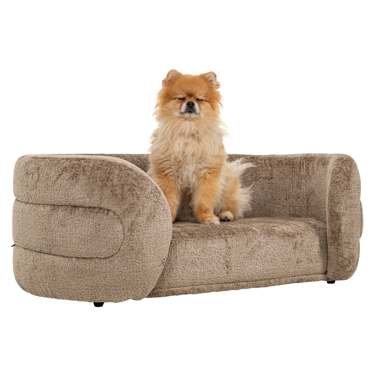 Hundebett Bingo taupe chenille