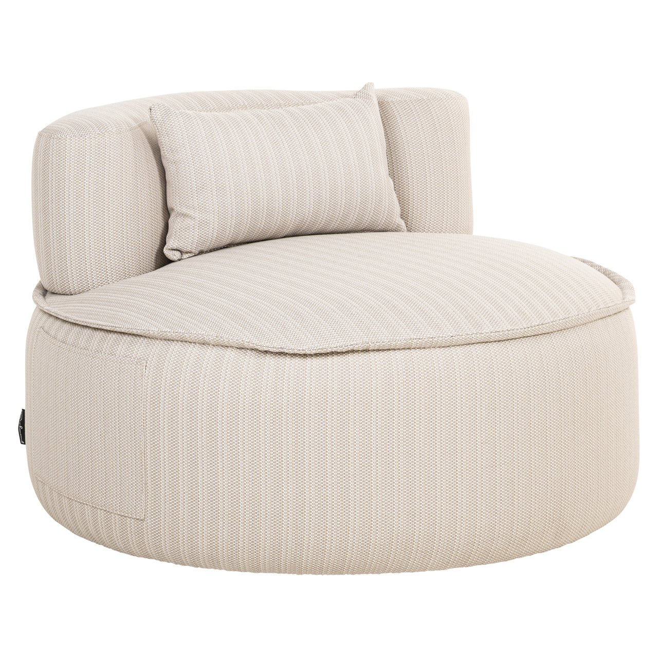 Outdoor Lounge Stuhl Nammos beige swivel