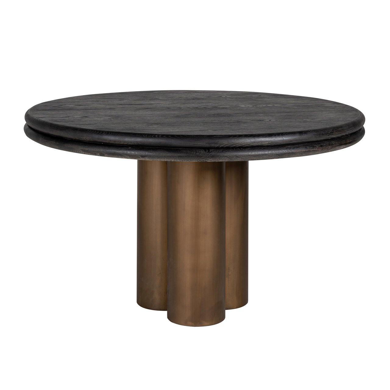Esstisch Macaron black rustic 130Ø Esstisch Macaron black rustic 130Ø