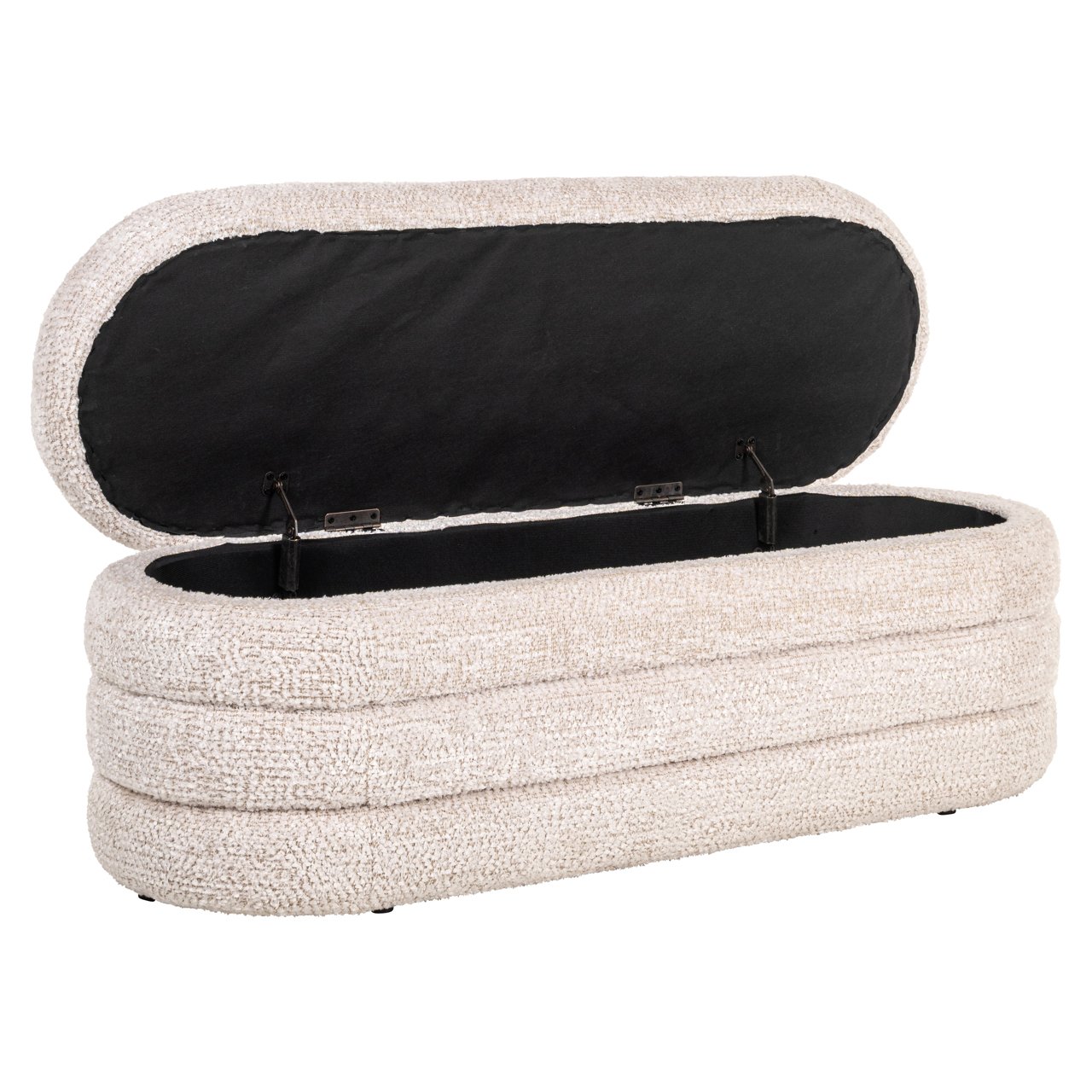 Hocker & Fußbank Camile lovely cream