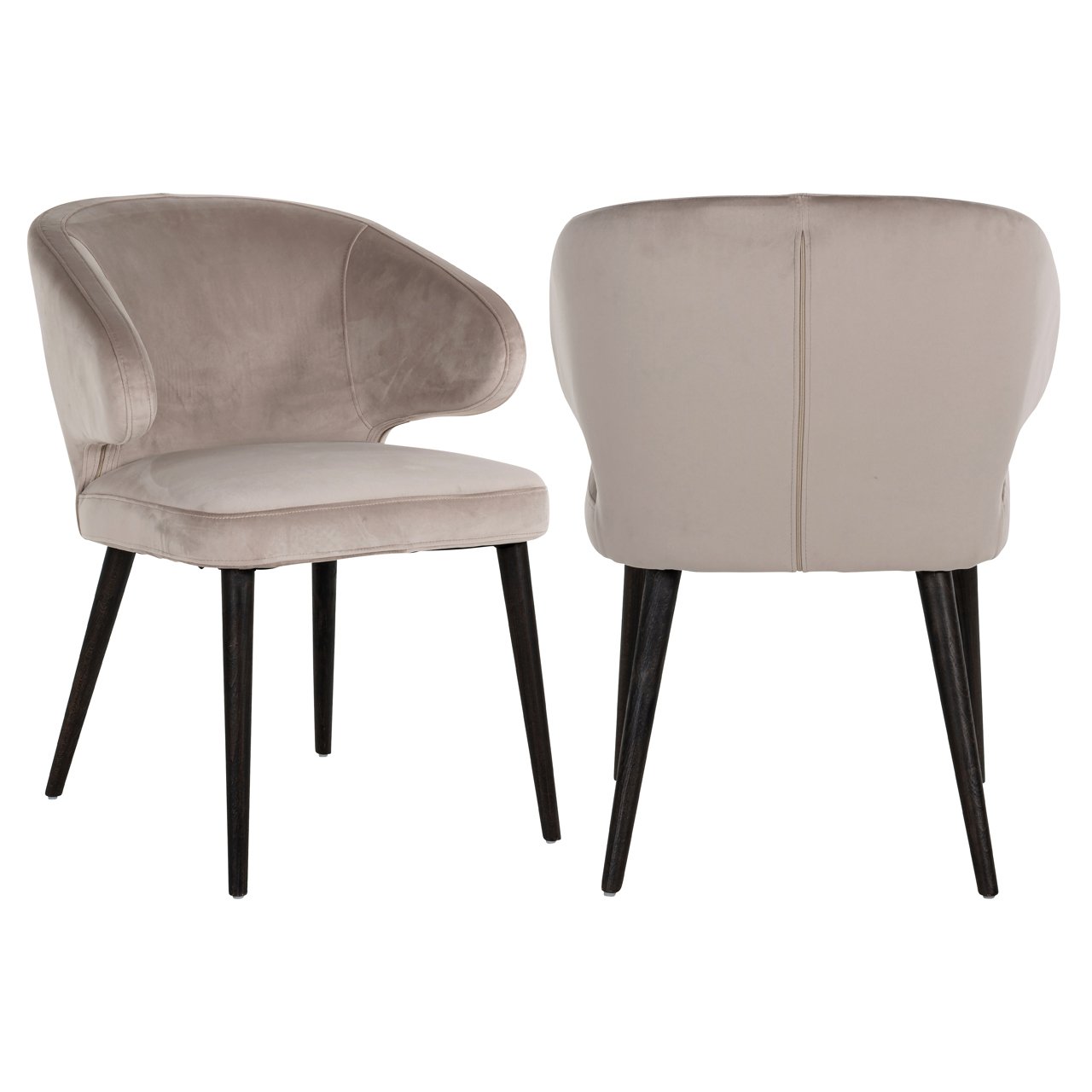 Esszimmerstuhl Indigo khaki velvet