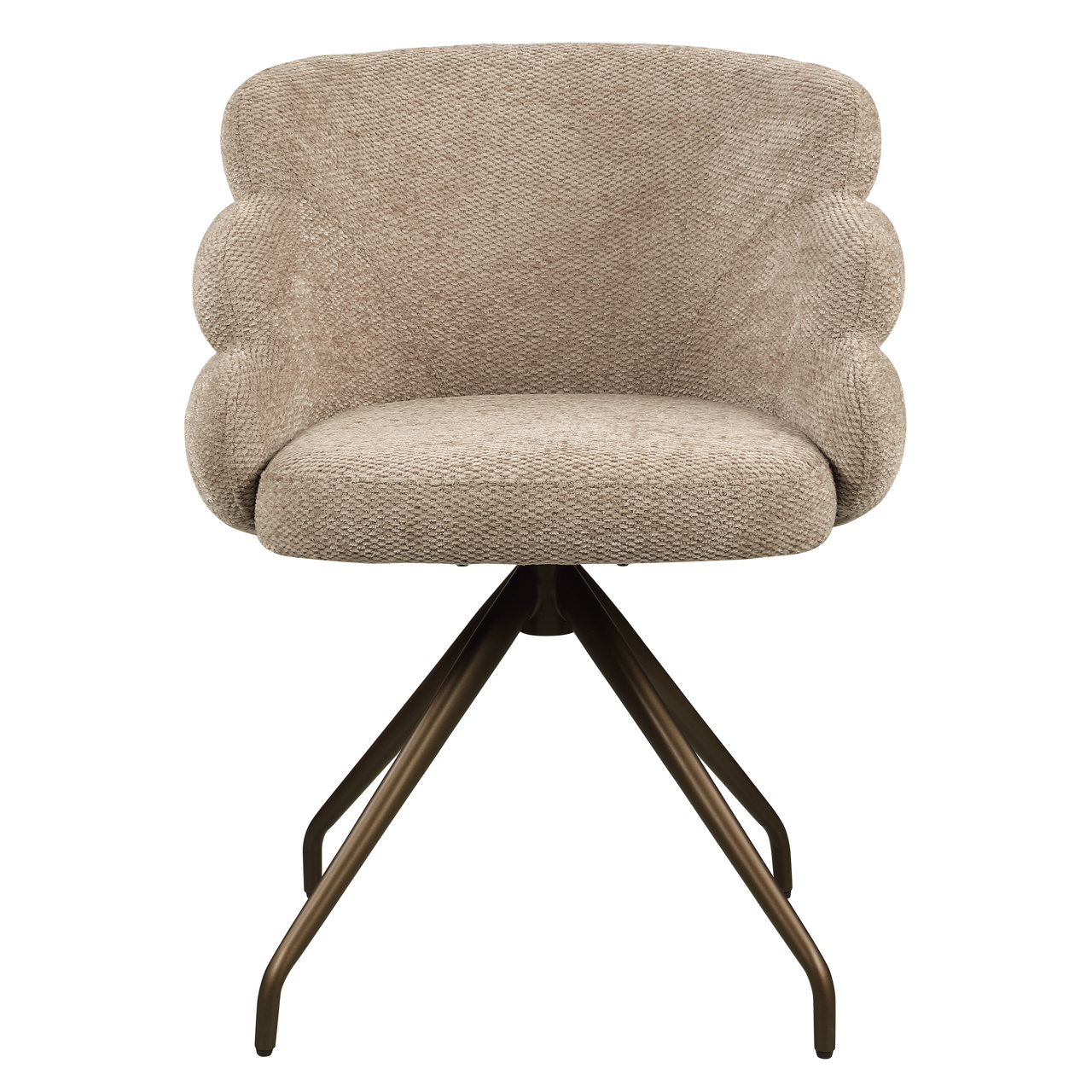 Esszimmerstuhl Kayla mocca boldweave swivel