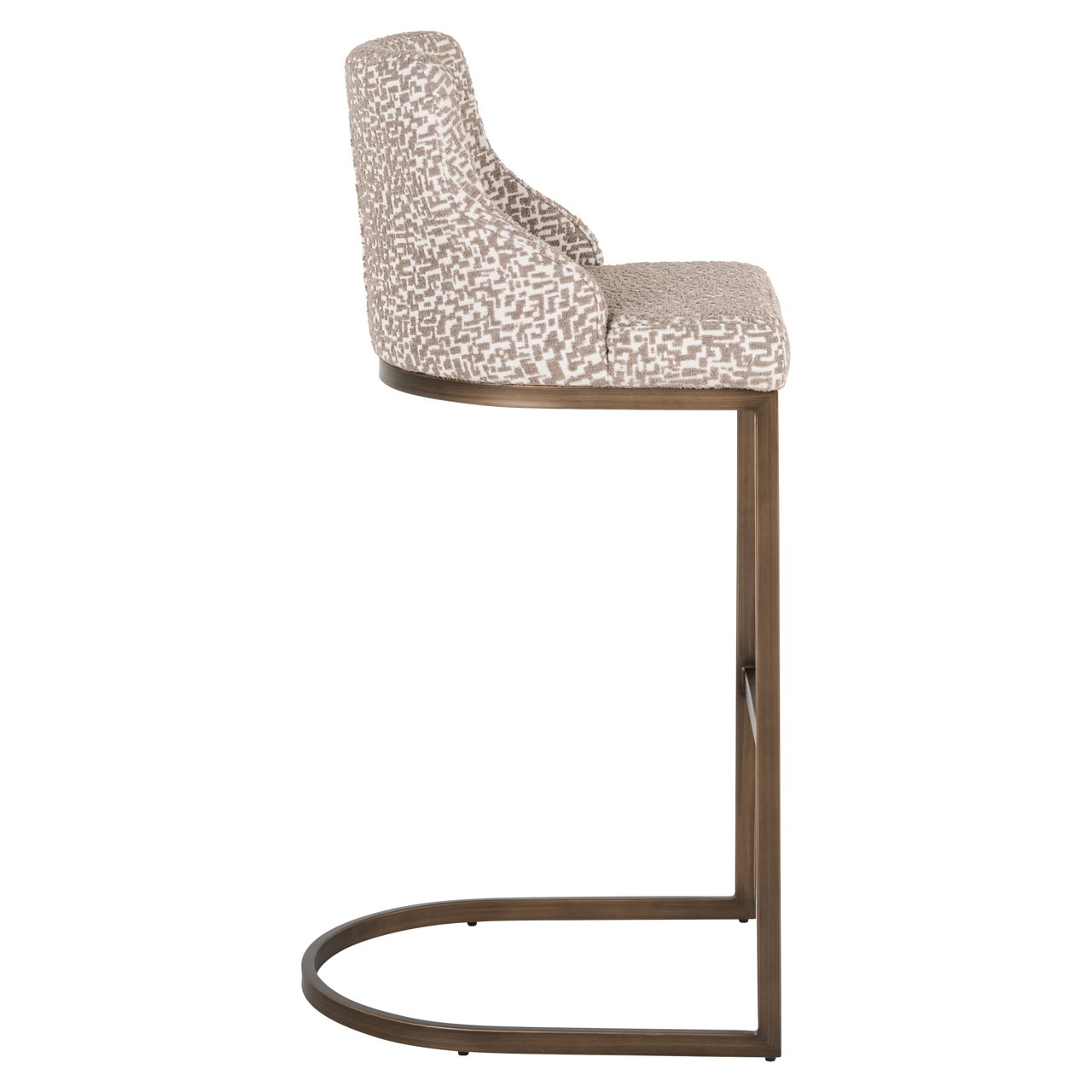 Barhocker Bolton natural geo (Set of 2)