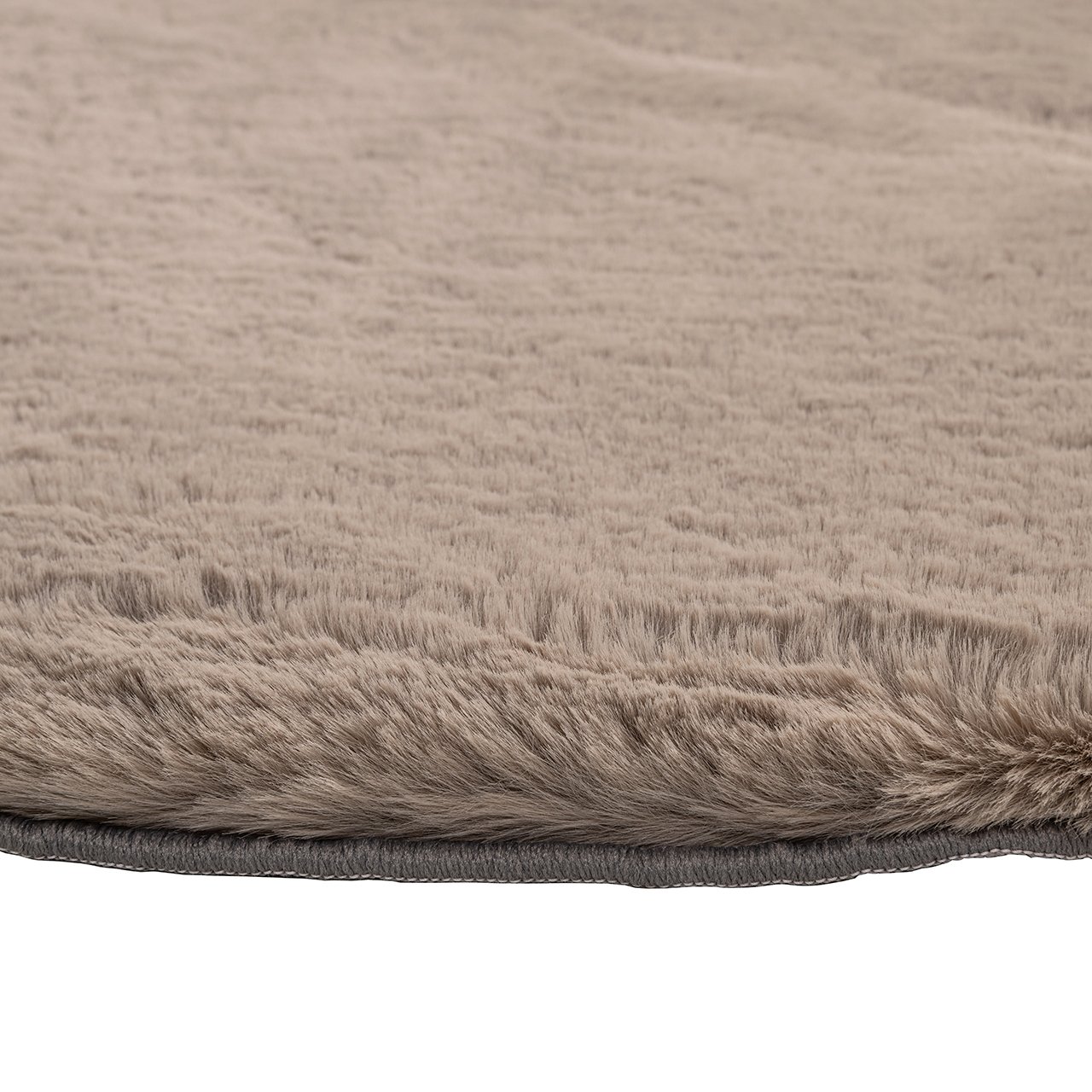 Teppich Saifo Furry 160Ø (Sand) Teppich Saifo Furry 160Ø (Sand)