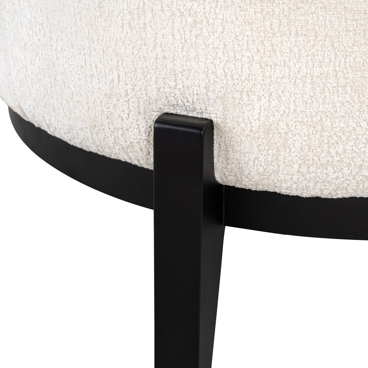 Sessel Montana white chenille (Bergen 900 white chenille)