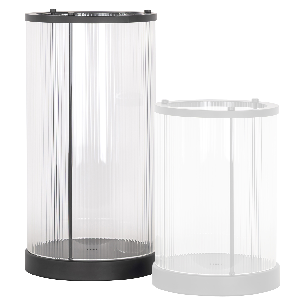 Windlicht Dayene black large