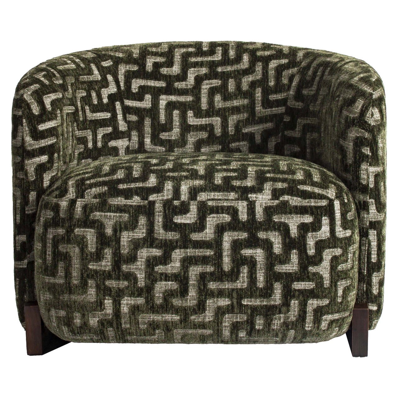 Lounge Stuhl Hannah moss labyrinth fire retardant