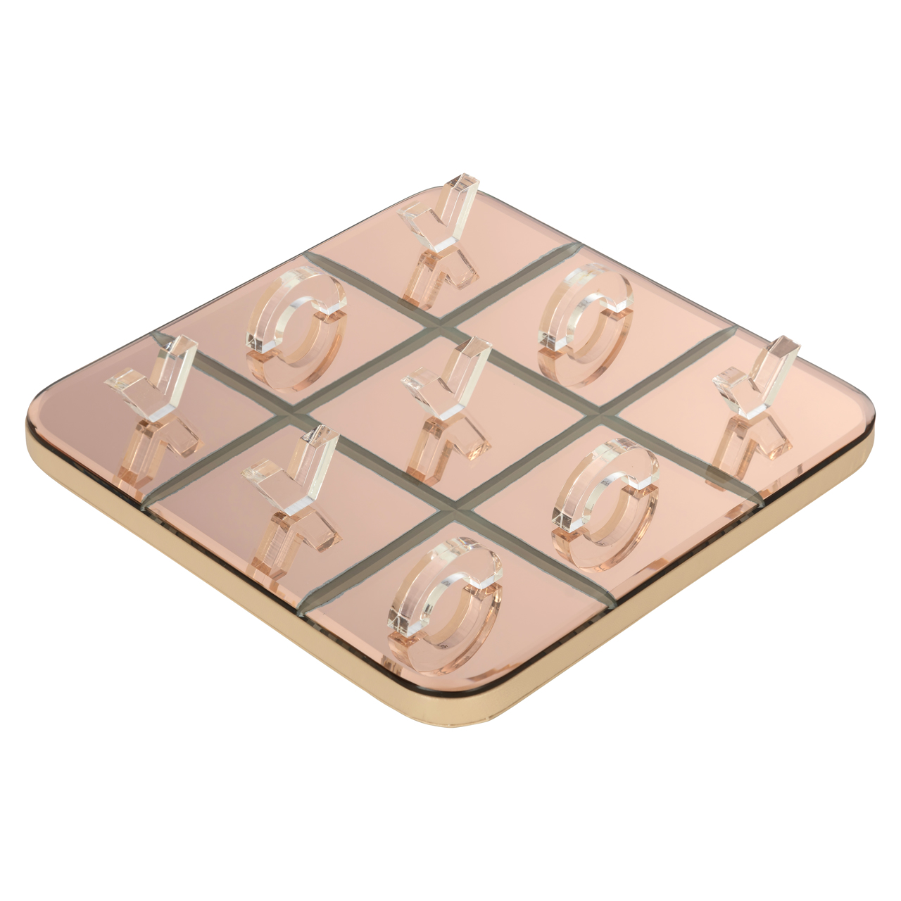 Dekoratives Spiel Caylin gold Tic-Tac-Toe