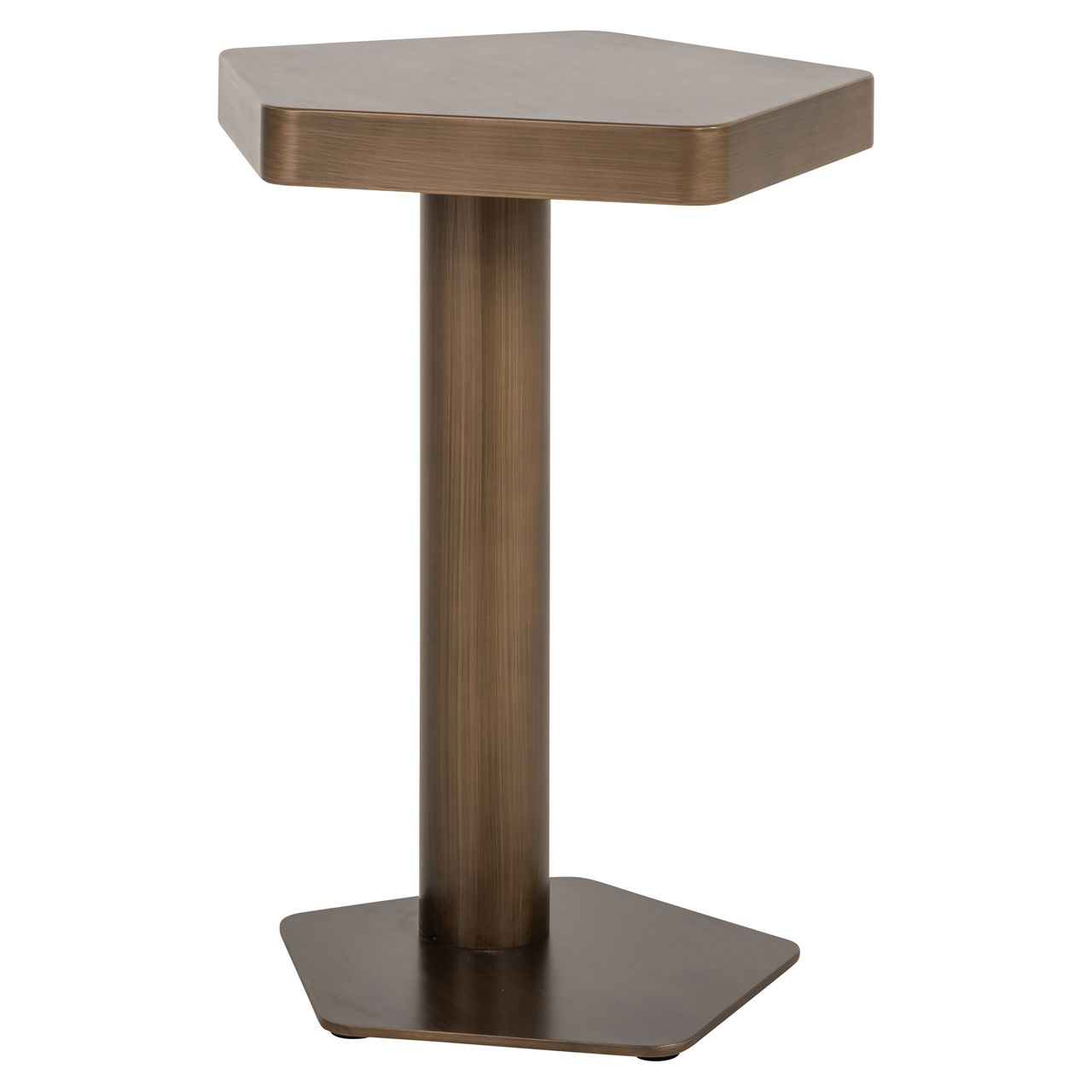 Beistelltisch Hexa brushed gold