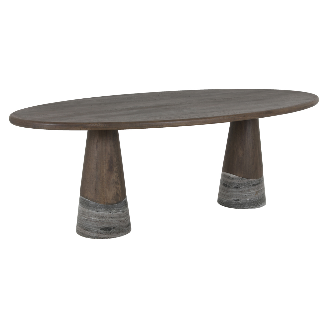 Esstisch Harper Smoked charchoal