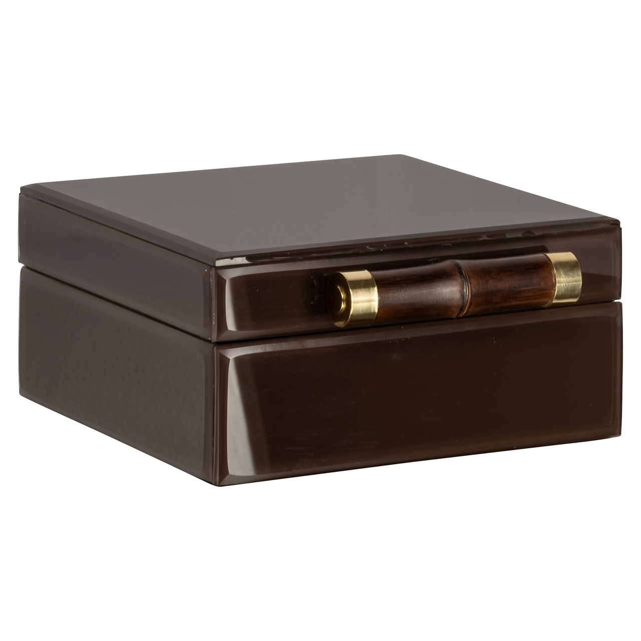 Aufbewahrungsbox Echo dark brown small