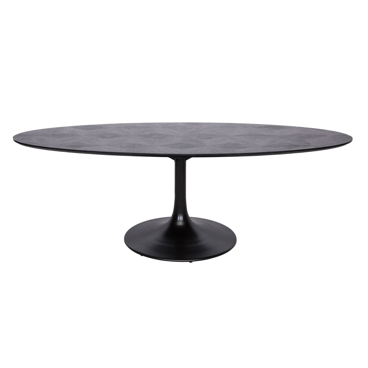 Esstisch Blax black oval 250