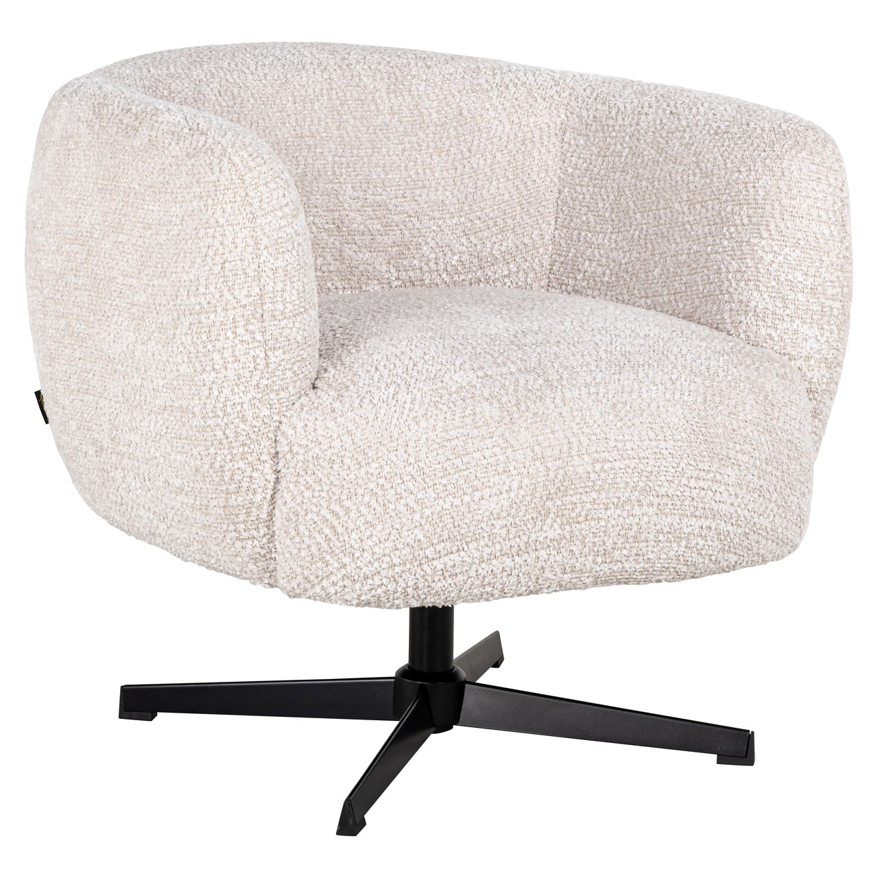 Lounge Stuhl Estelle lovely cream swivel