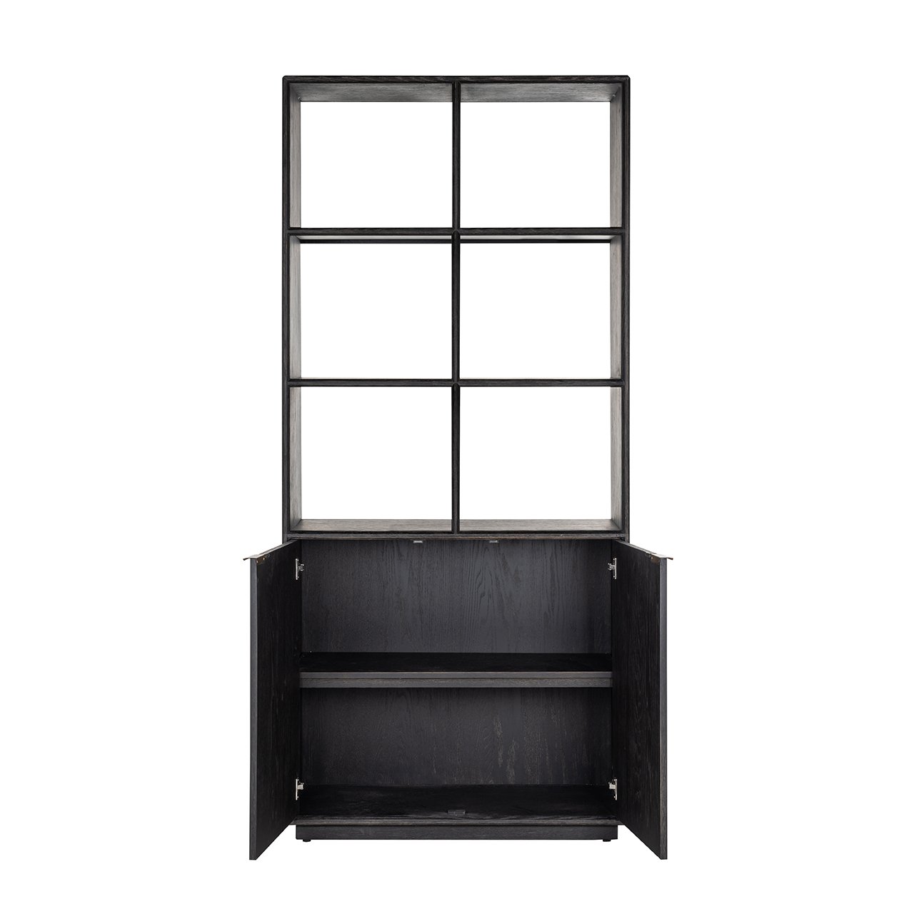 Bücherschran Blackbone brass 2-Türen (Black rustic) Bücherschran Blackbone brass 2-Türen (Black rustic)