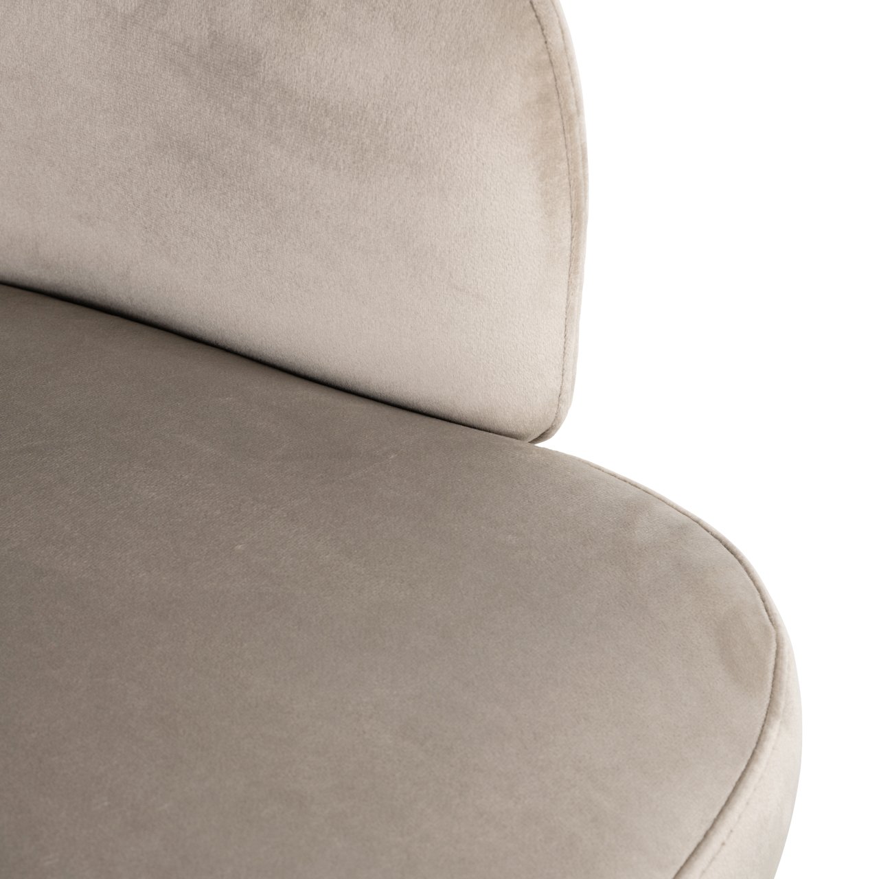 Esszimmerstuhl Amphara khaki velvet fire retardant Esszimmerstuhl Amphara khaki velvet fire retardant