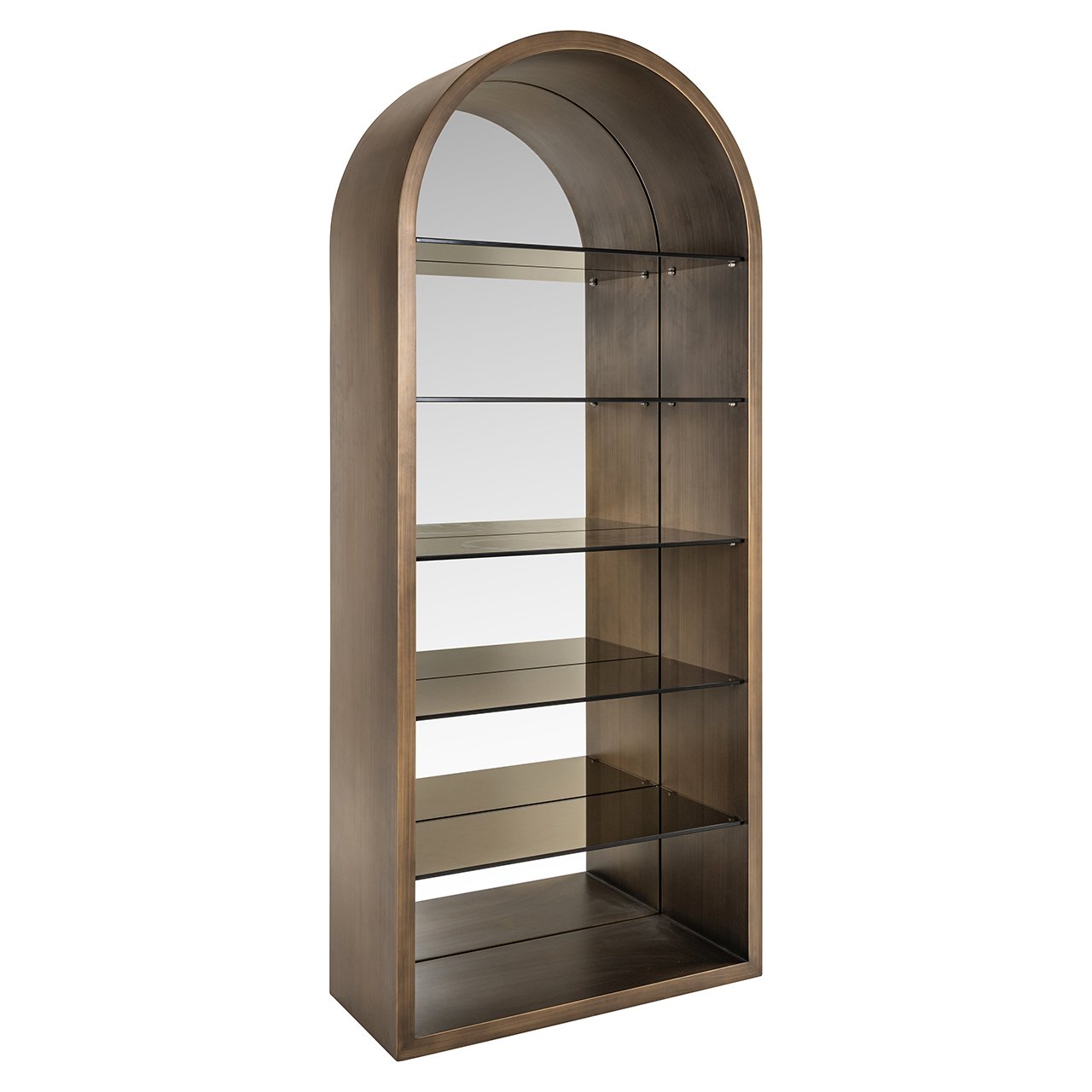 Wandschrank Bowic (Brushed Gold)