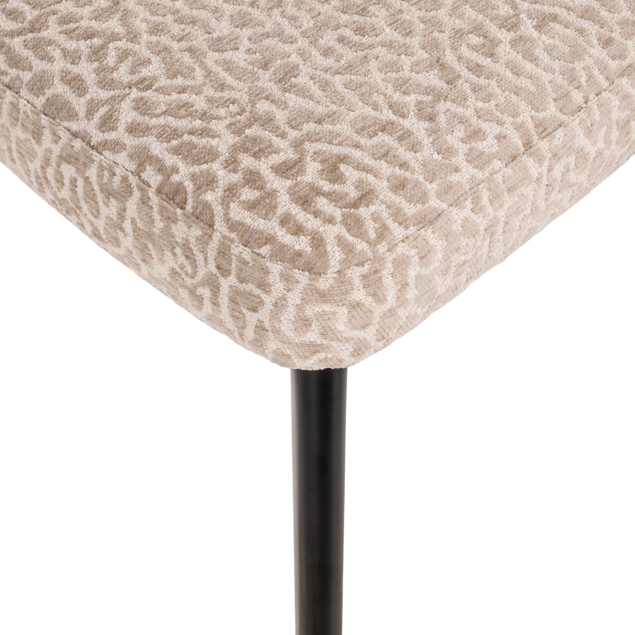 Esszimmerstuhl Zeno beige leopard