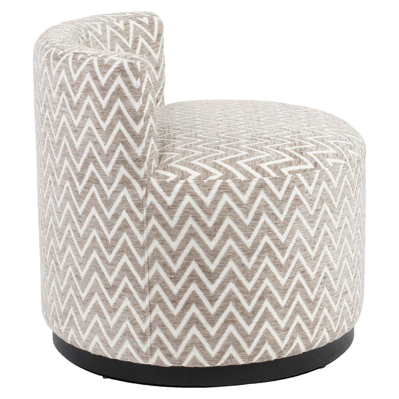 Lounge Stuhl Franny sand chevron