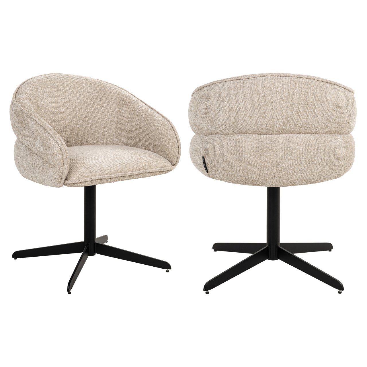 Esszimmerstuhl Angelina cream unicorn swivel Esszimmerstuhl Angelina cream unicorn swivel