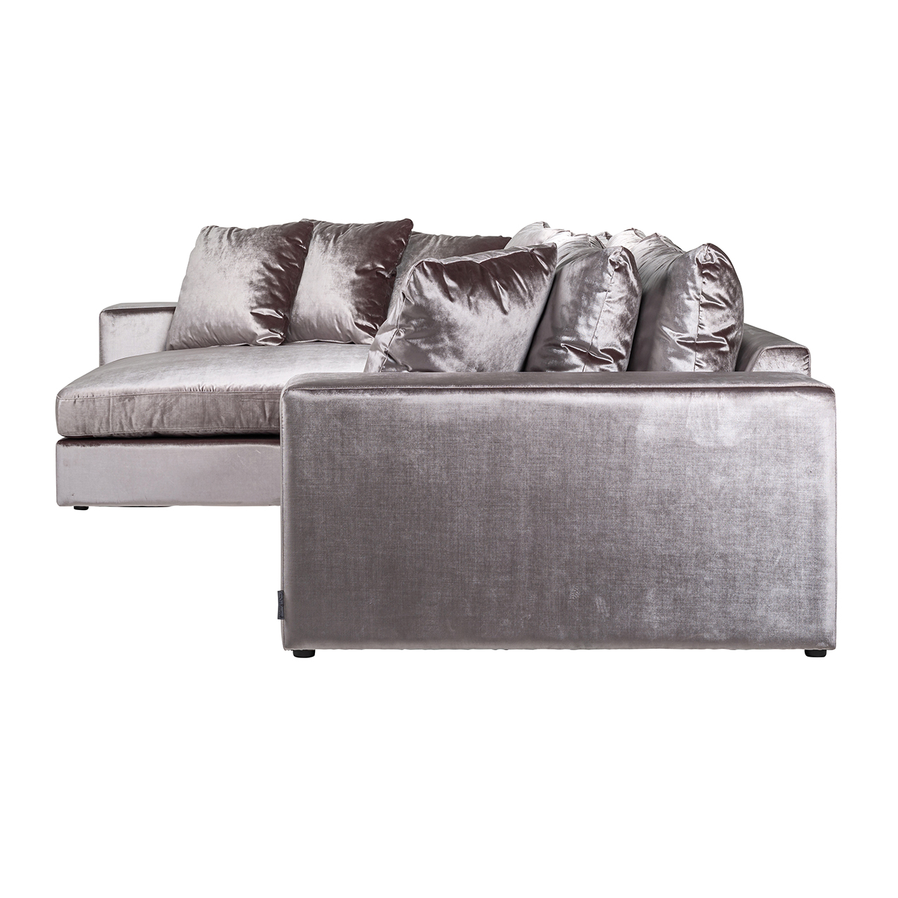 Richmond Couch Sitzbank Juniper 3-Sitzer + Lounge links/rechts Emerald Stone