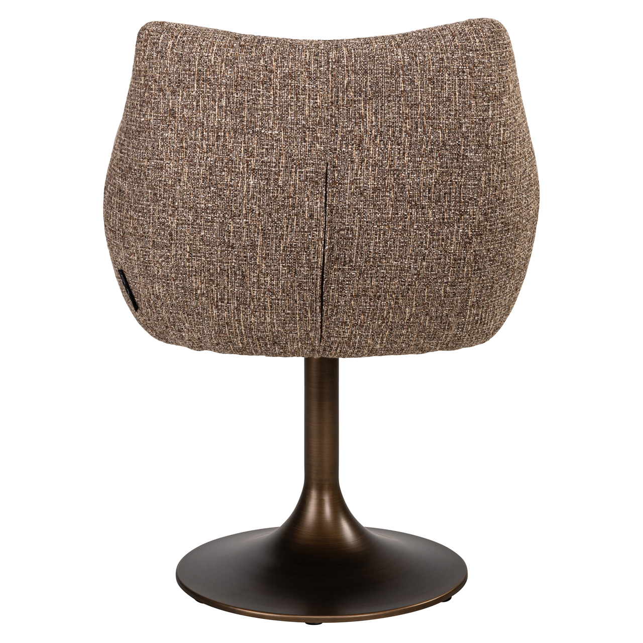 Esszimmerstuhl Aldo brown tweed swivel
