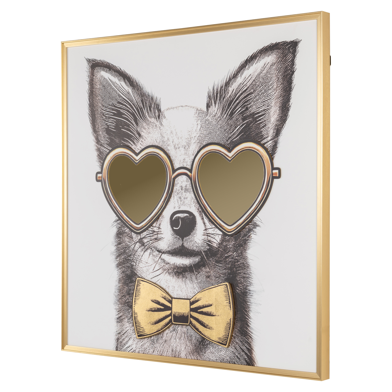 Wandkunst Bodhy black/gold