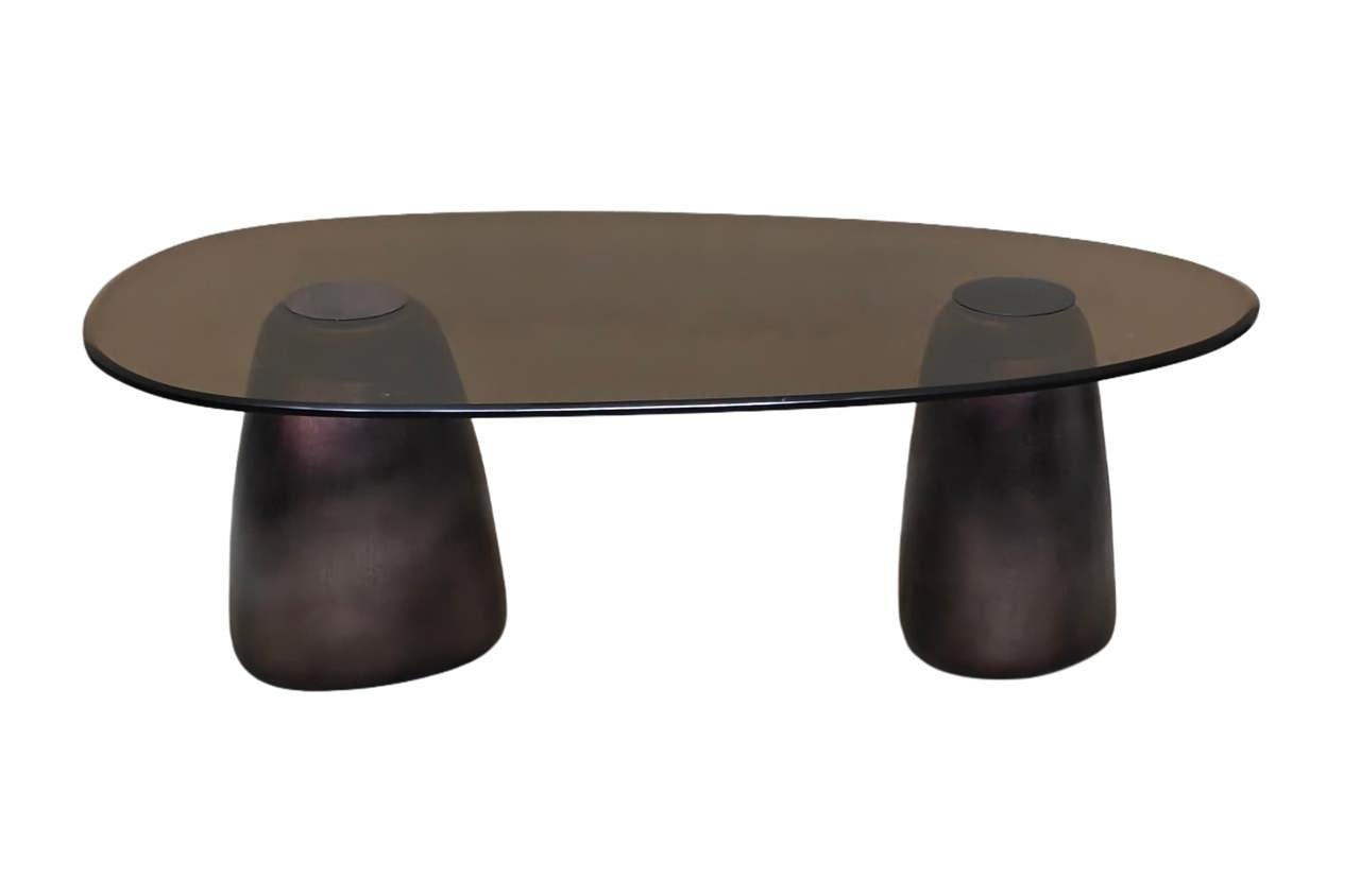 Couchtisch Hayden bronze oval