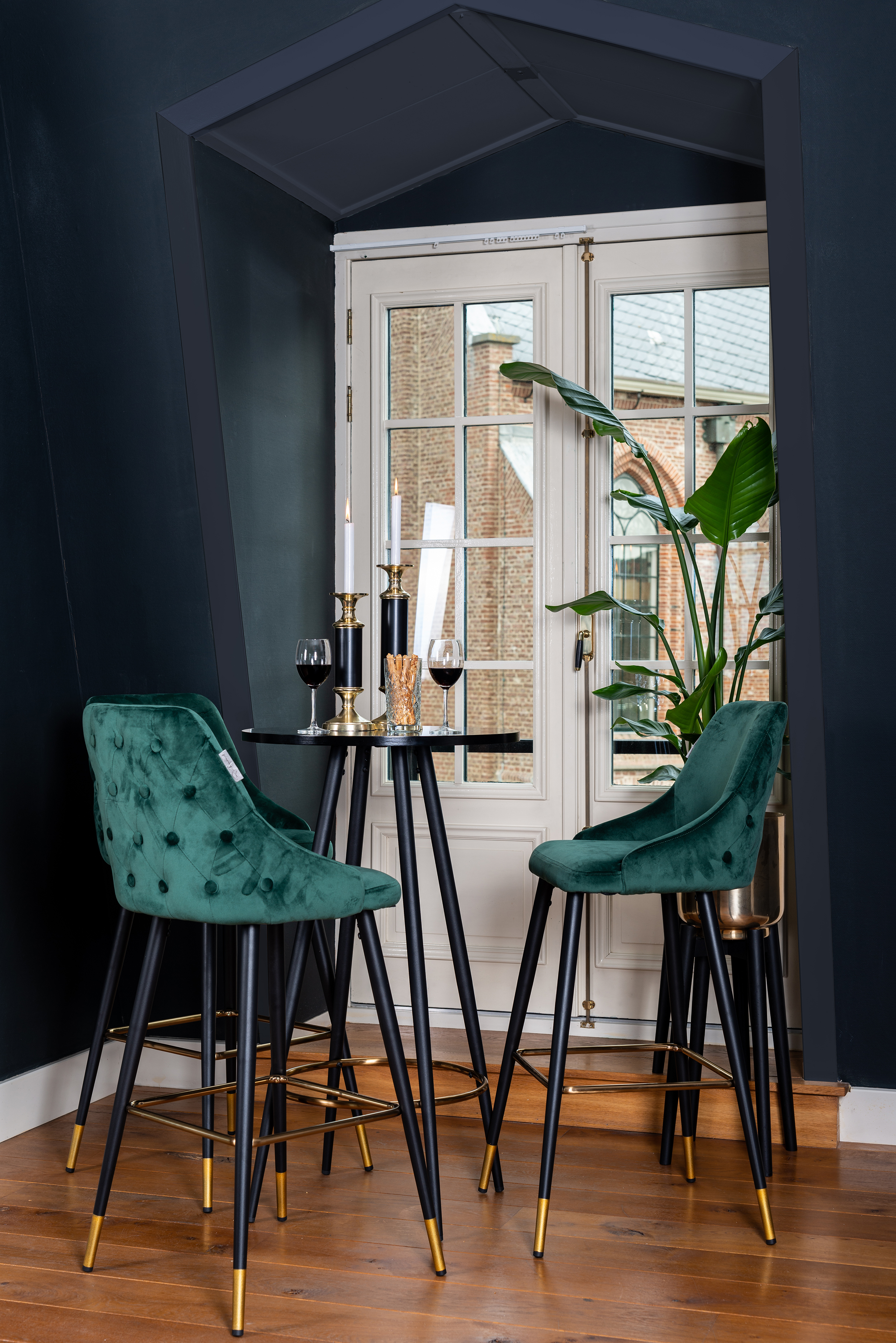 Richmond Bar Tables Stehtisch Lando rund 60Ø Schwarz Richmond Bar Tables Stehtisch Lando rund 60Ø Schwarz