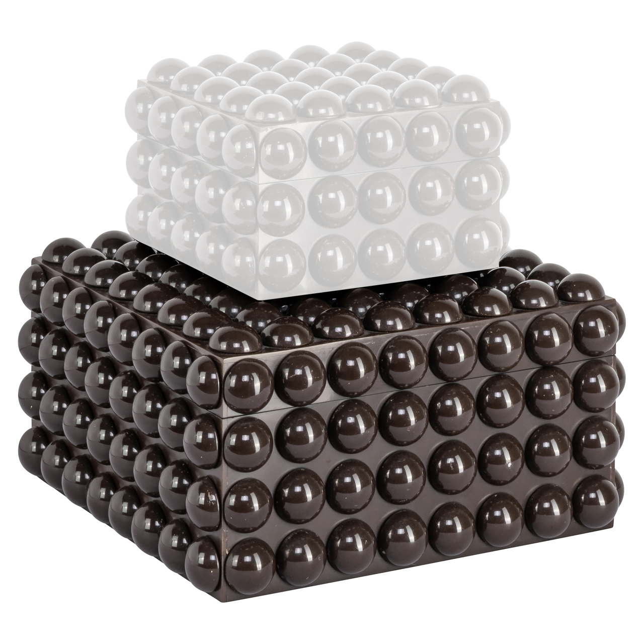 Aufbewahrungsbox Nyx dark brown large