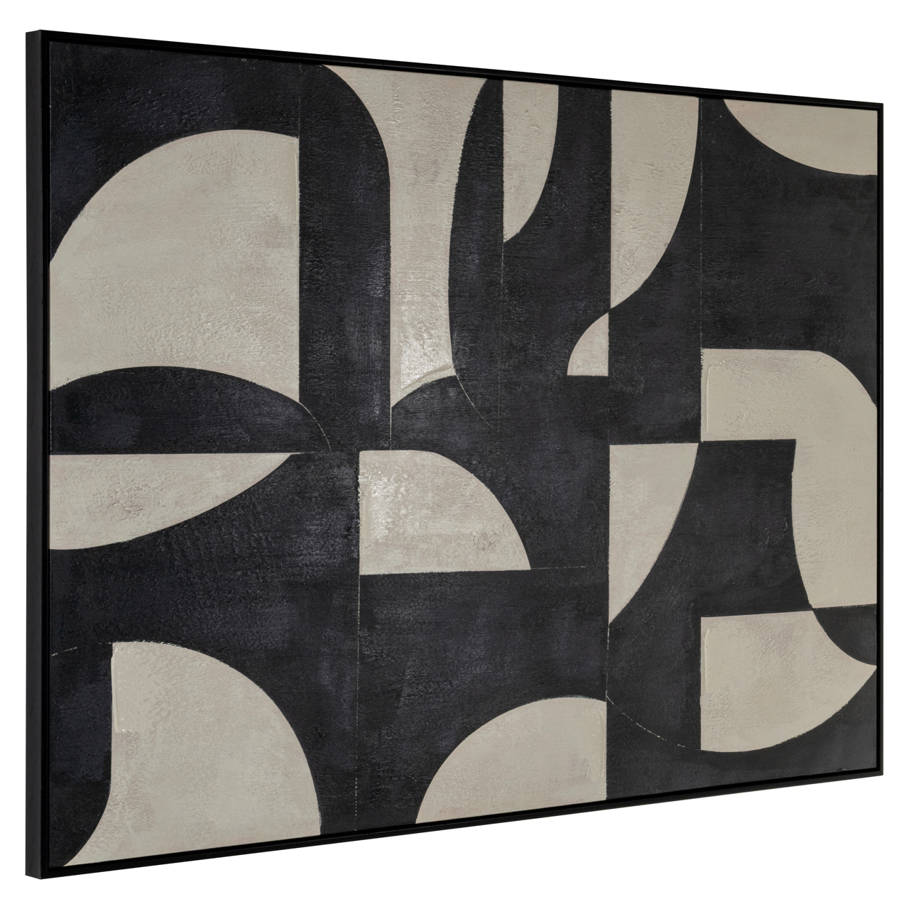 Wandkunst Splendor black