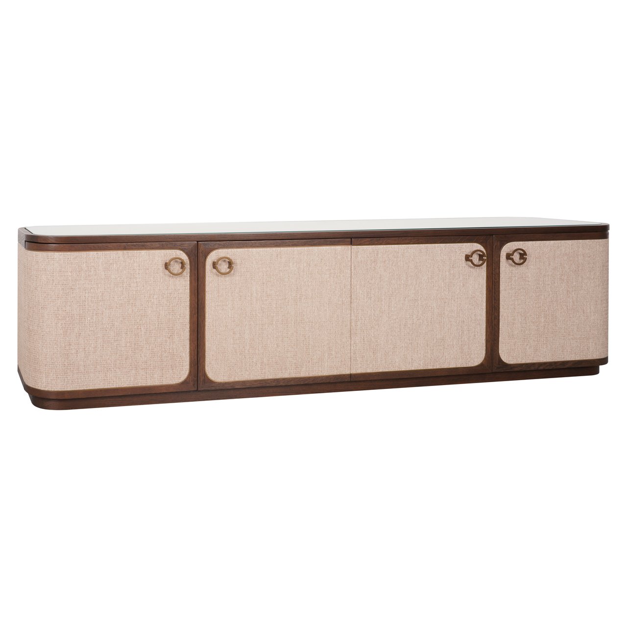 TV-Schrank Willox brown 4-doors