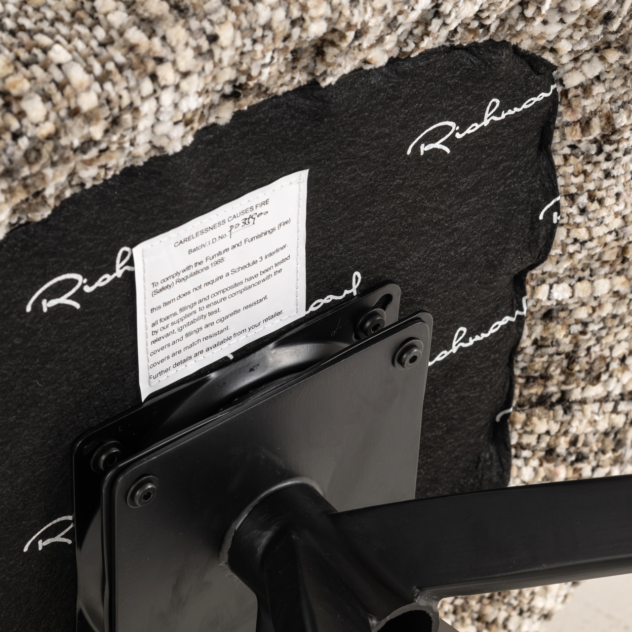 Esszimmerstuhl Serenity brown omara swivel fire retardant