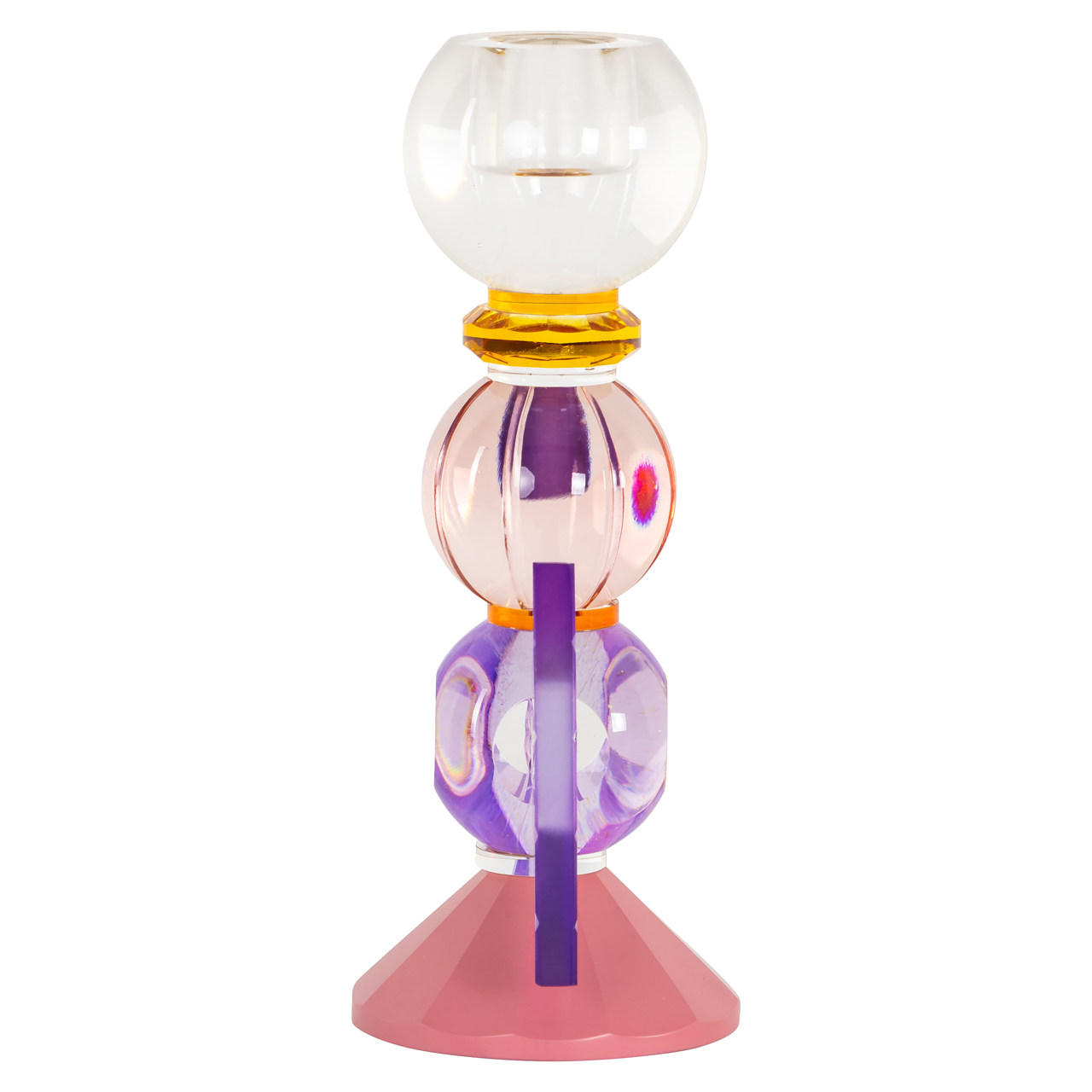 Kerzenhalter Liony pink