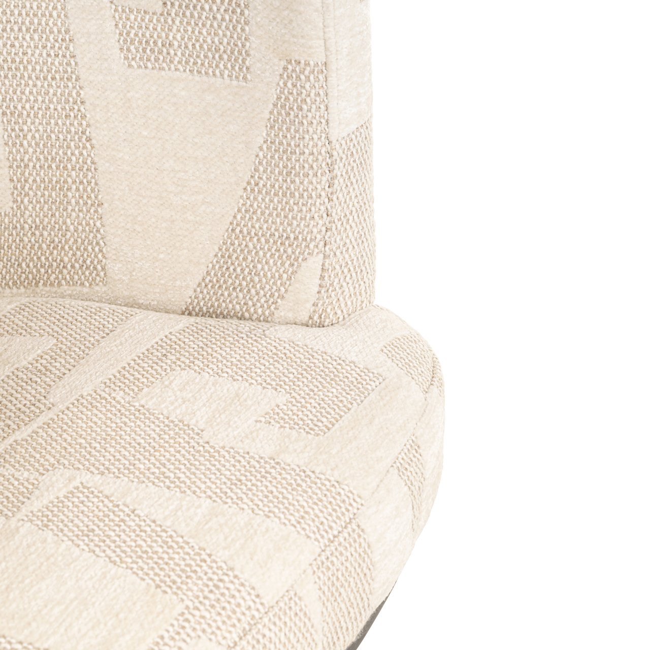 Barhocker Cheyenne beige graffic swivel Barhocker Cheyenne beige graffic swivel