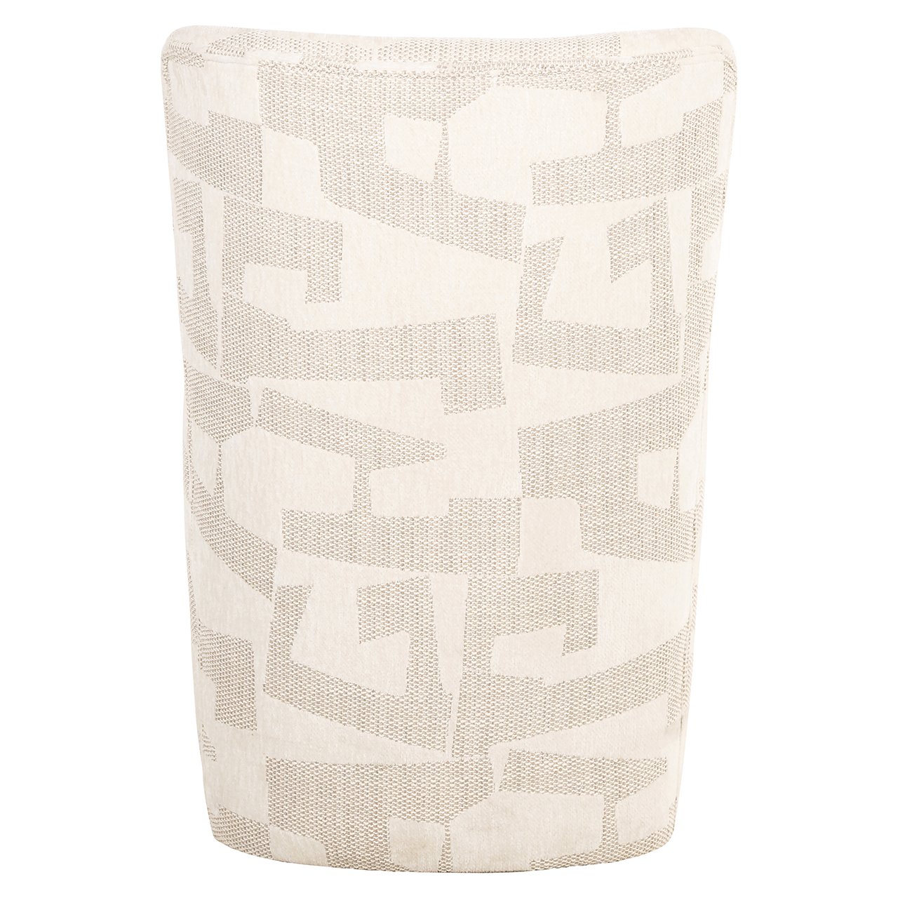 Stuhl Lorain mit Rollen beige graffic (Beige graffic)