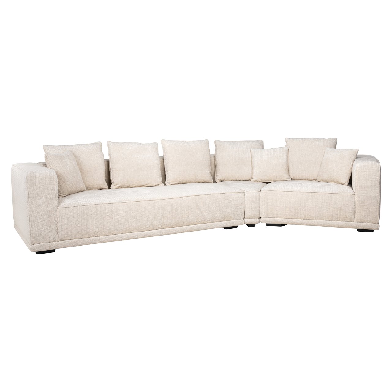 Sofa Lusso niagara beige 4-seater