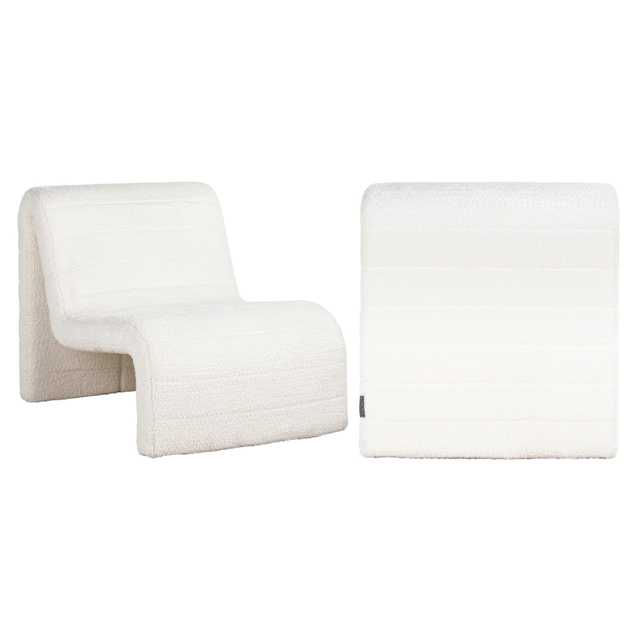 Lounge Stuhl Kelly lovely white