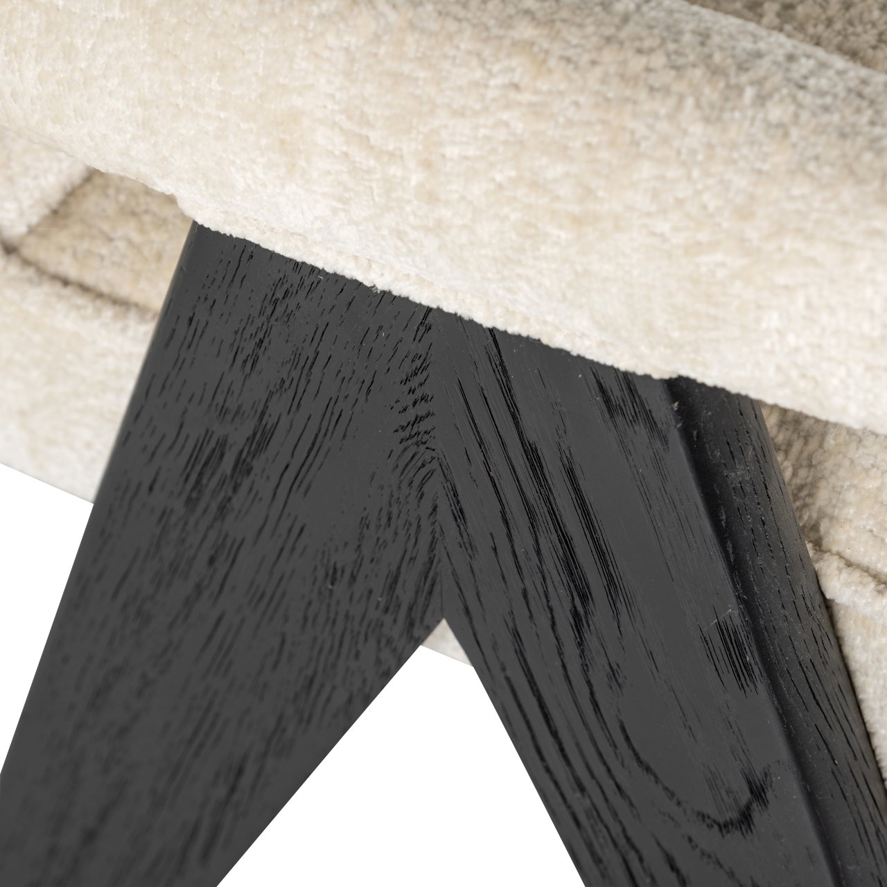 Esszimmerstuhl Cooper white chenille