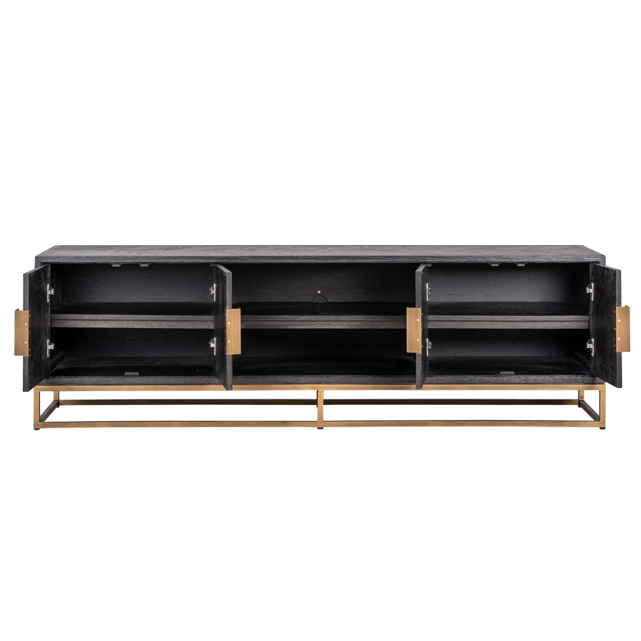 TV-Schrank Blackbone Brass black rustic 200
