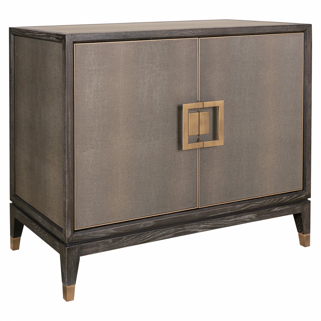 Sideboard Bloomville brass shagreen 