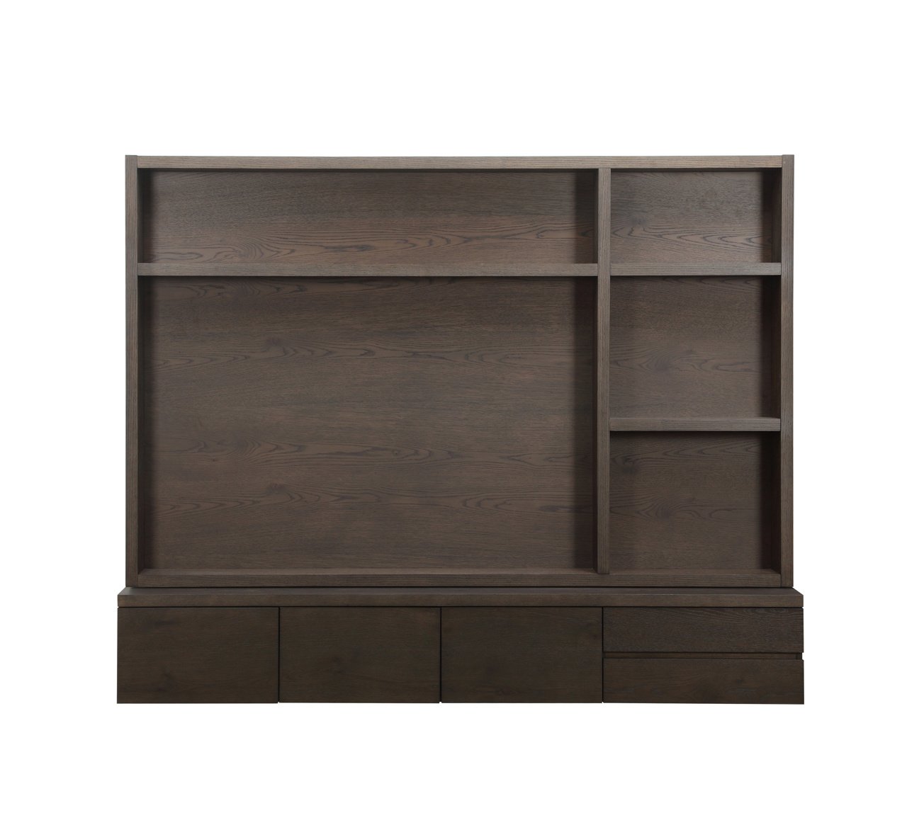 TV-Schrank Lachance brown  3-doors 2-drawers