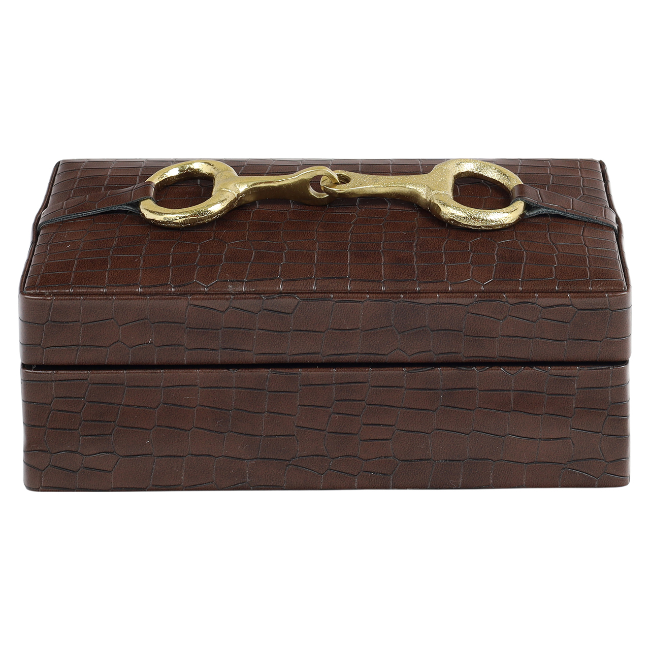 Aufbewahrungsbox Rex dark brown small