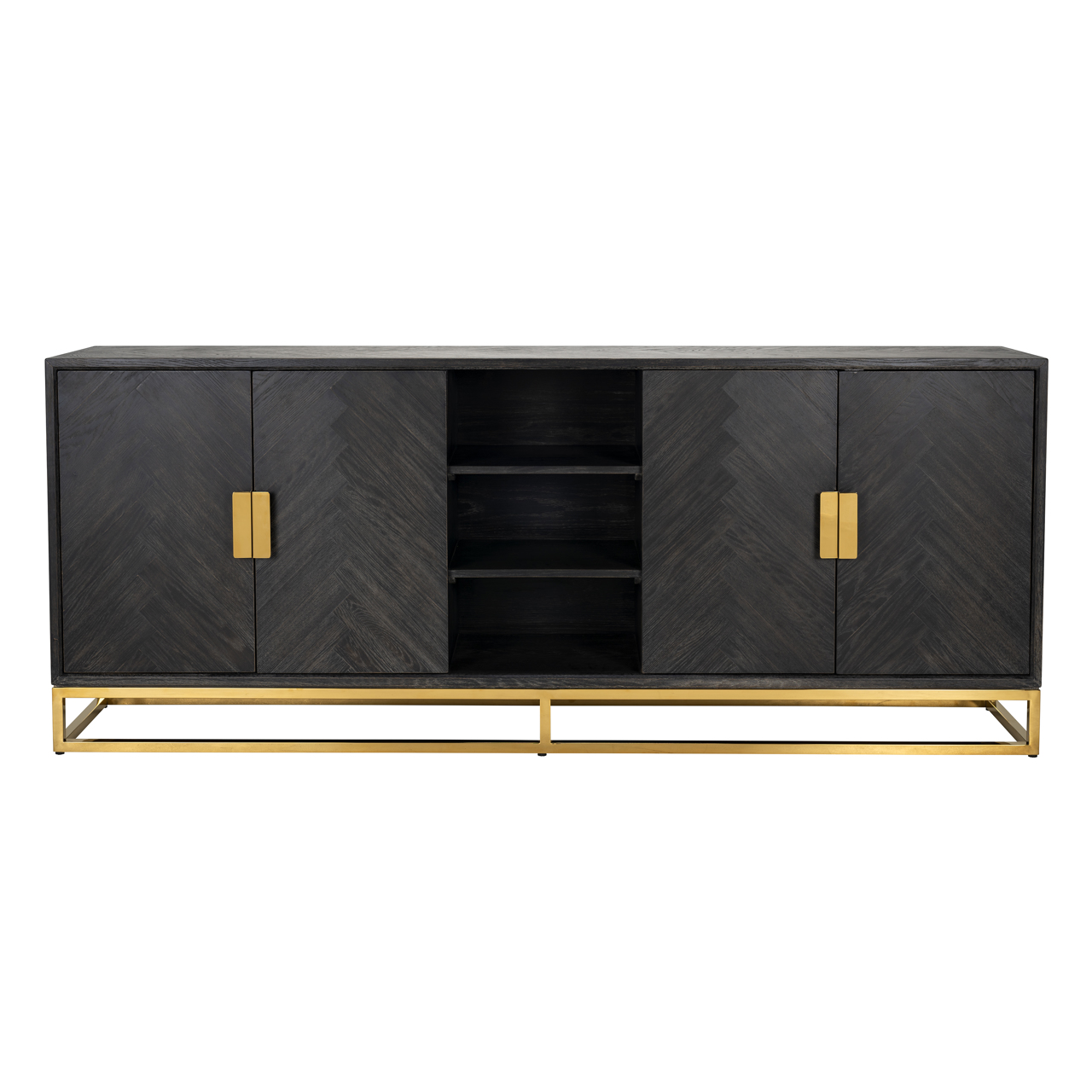 Sideboard Blackbone Gold black rustic