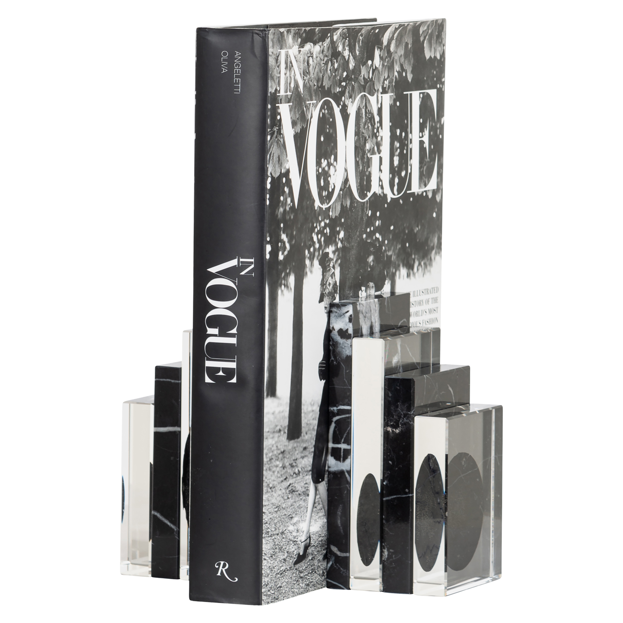 Buchständer Fancy black