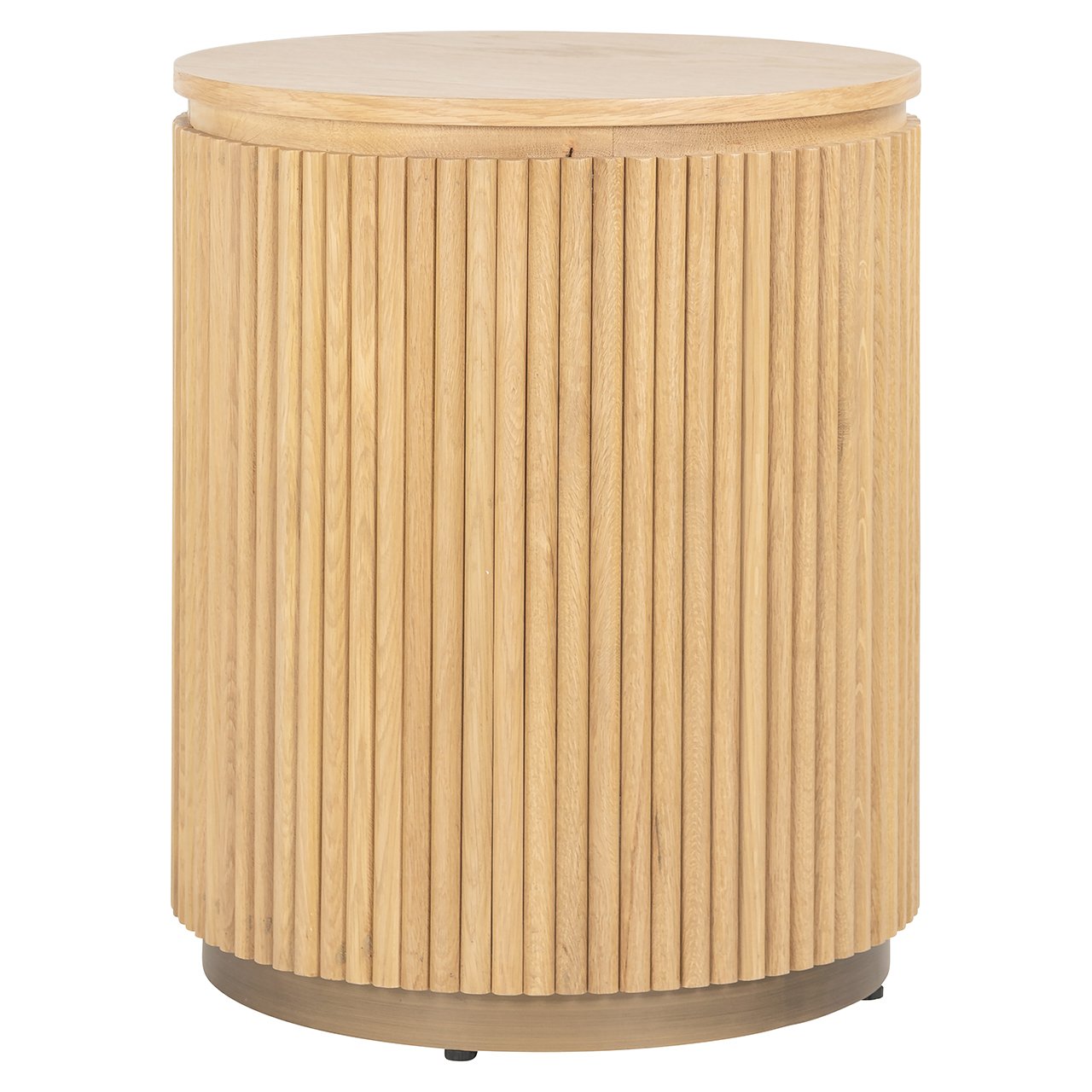 Beistelltisch Belfort 50Ø (Natural oak)